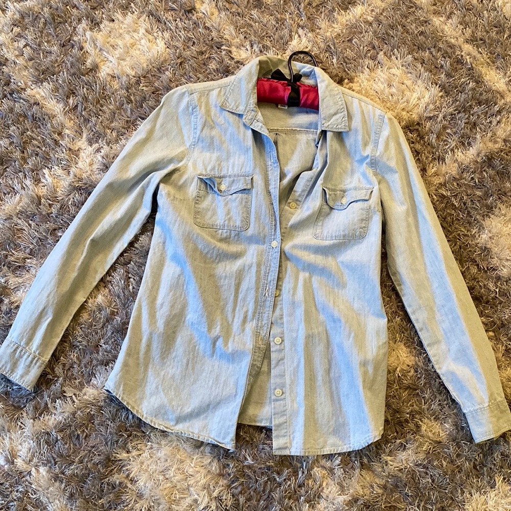 Old Navy denim button up